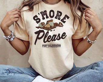 S'more Please T-shirt, Disney Chip And Dale Sweatshirt, Fort Wilderness Resort And Campground tee, Disneyland Vacation Trip Hoodie