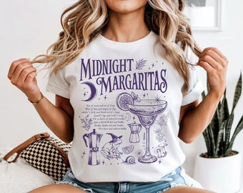 Midnight Margaritas T-shirt, Practical Magic Sweatshirt, Halloween Girls Party Shirt, Rosemary Lavender Love Tee, Drink Lover Hoodie