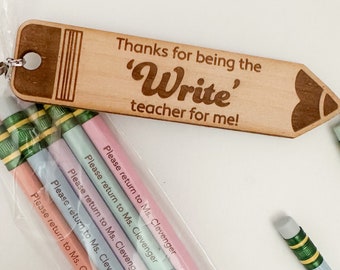 Personalized Ticonderoga Pencils: Teacher Appreciation Gift
