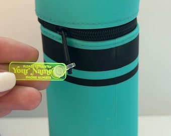 Mini Personalized ID tags for coats, school items and clothing