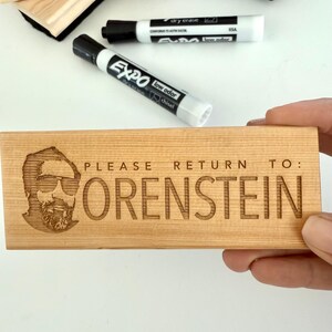 Teacher&#39;s Dry Eraser, Customized Teacher Appreciation Gift Under 25