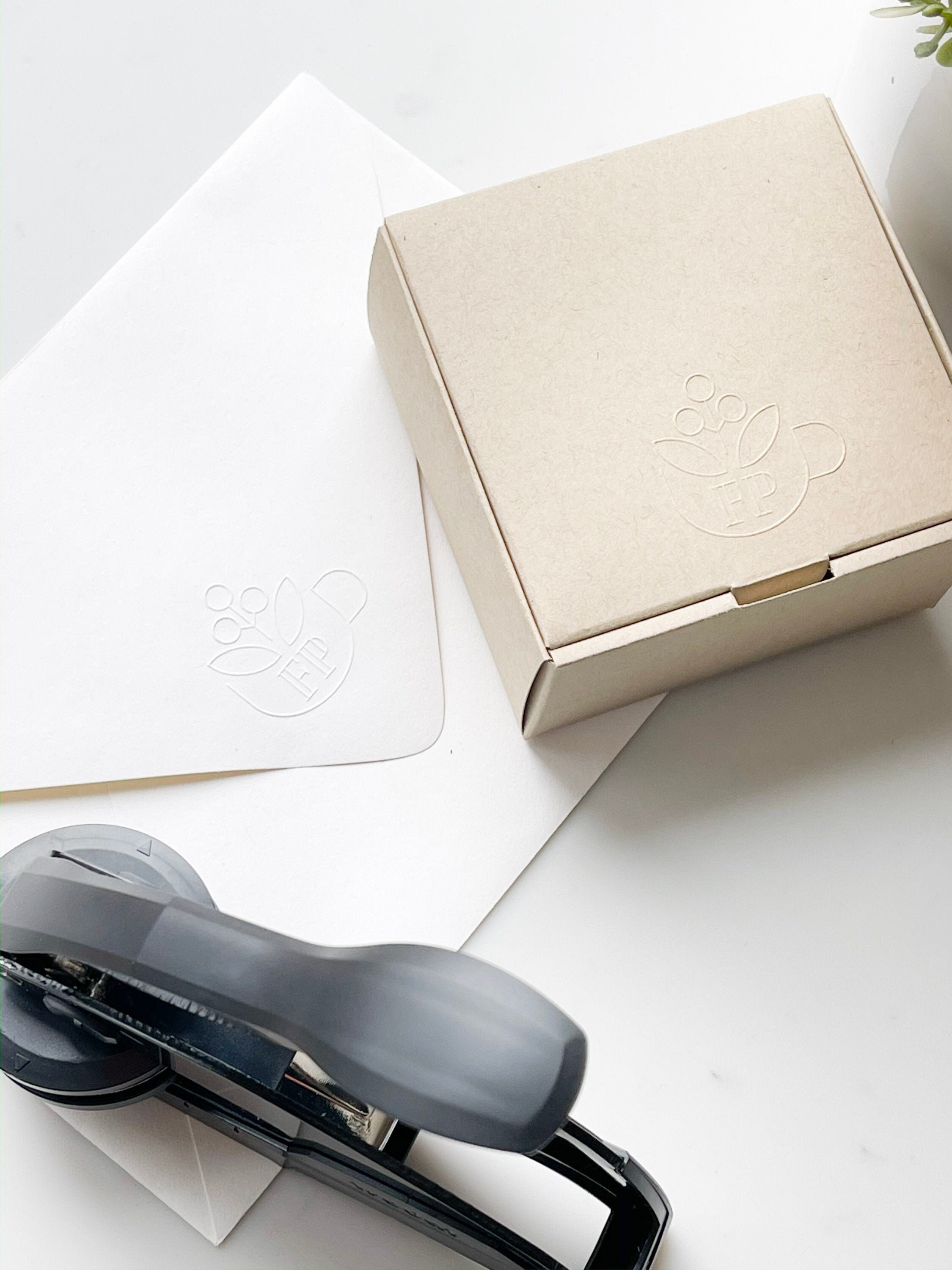 Embossing Stamp Desktop Embosser Custom Image Embossing Set Etsy Denmark