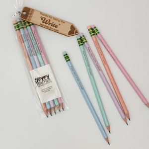 Personalized Teacher Appreciation Pencils, Return to Teacher Pencils, teacher gift image 5