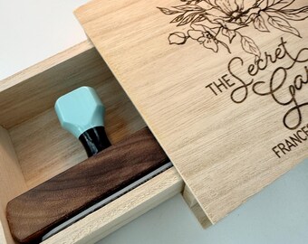 Custom Book Stamp, Personalized Library Stamp