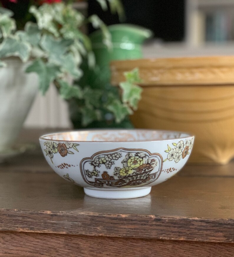 Vintage Gold Imari Hand Painted in Japan 6 Bowl Gold Imari Etsy