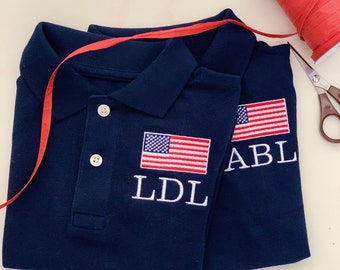 Patriotic Polo Shirt - Etsy