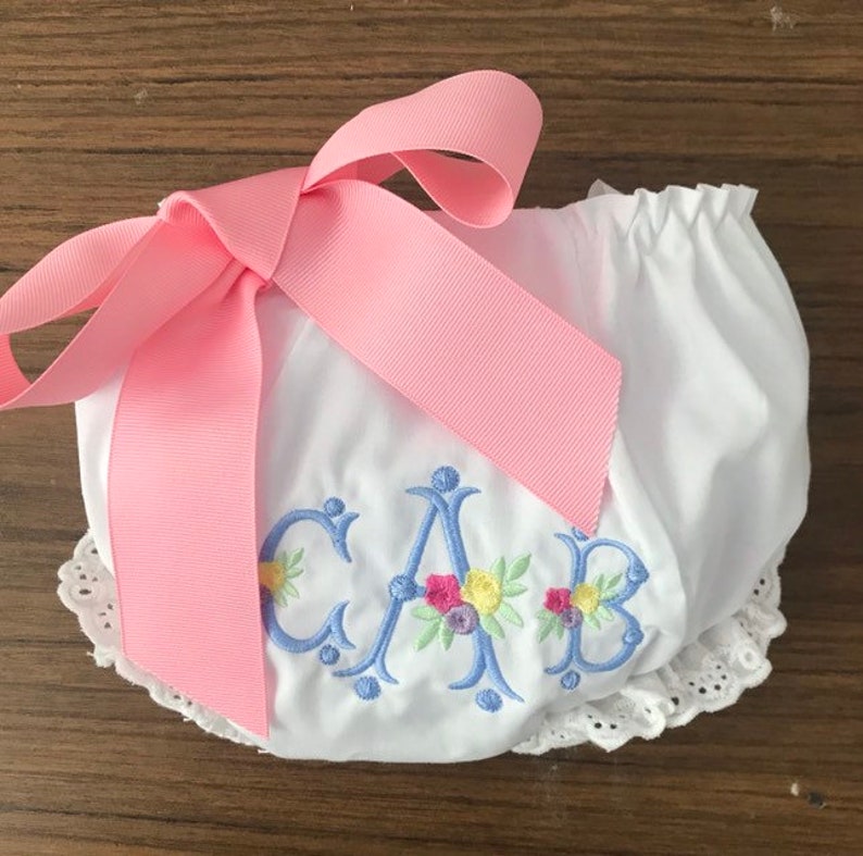 Diaper Cover Embroidered Monogrammed /Personalized baby Etsy