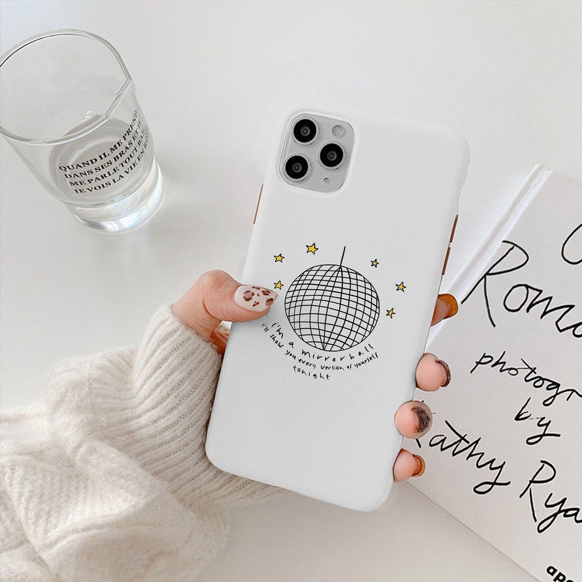 Mirrorball Taylor Swift Phone Case Folklore Lyric Case Etsy