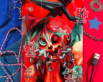 CALNE CA-poster - vocaloid - hatsune miku - bacteriële besmetting