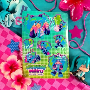 HATSUNE MIKU-stickervel - vocaloid
