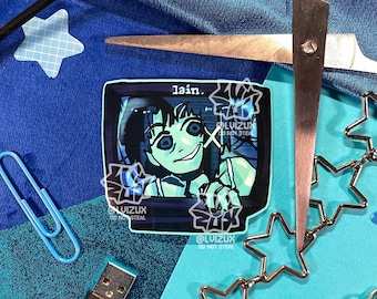 Lain Sticker | Serial Experiments Lain Anime - Etsy