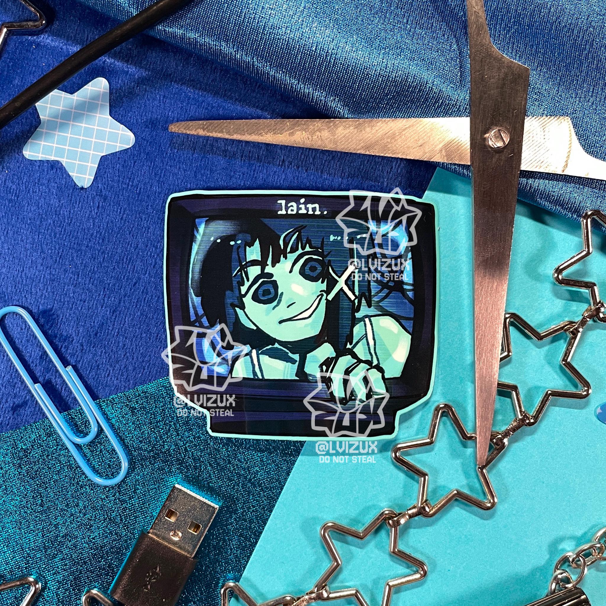 Serial experiments lain sticker - Etsy 日本