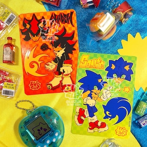SONIC the hedgehog-ministickervel - sonic - schaduw