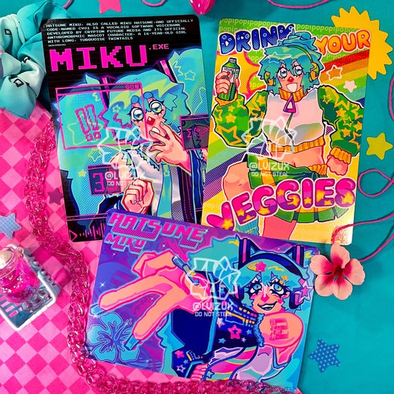HATSUNE MIKU prints - vocaloid - diva