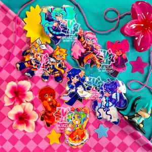 VOCALOID stickers - miku - luka - rin - len - meiko - kaito - gumi - gakupo - teto