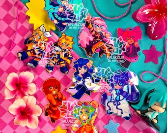 VOCALOID stickers - miku - luka - rin - len - meiko - kaito - gumi - gakupo - teto