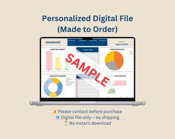 パーソナライズされたデジタルファイル（受注生産） - 象徴的な価格（事前にお問い合わせください）
