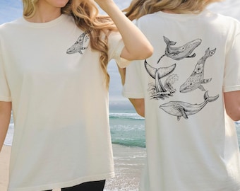 Komfort Farben Walhai T-Shirt: Ocean Life Tee