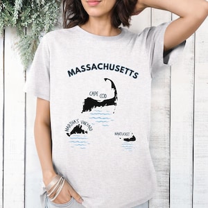 Massachusetts T-Shirt, Cape Cod T-Shirt, Martha's Vineyard T-Shirt, Nantucket T-Shirt, MA Mädchen Wochenende Shirt, Cape Cod Shirt, Massenurlaub Shirts,