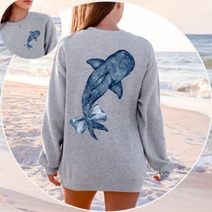 Whale Shark-sweater: trendy strandshirt, Christian Ocean Apparel