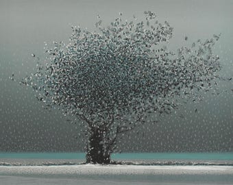 Hawthorn- an original handprinted serigraph signed and numbered by Gordon Karlsen