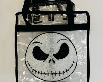Jack Skellington Rhinestone Tote