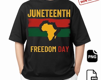 Juneteenth PNG SVG: Freedom Day Graphic Design (Digital Download)