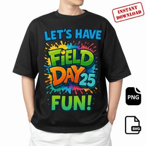 Field Day PNG Clipart | School Sports Digital Download, Kids Activity Graphic for Scrapbooking & Invitations