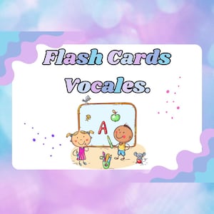 Cartes Flash Vocales