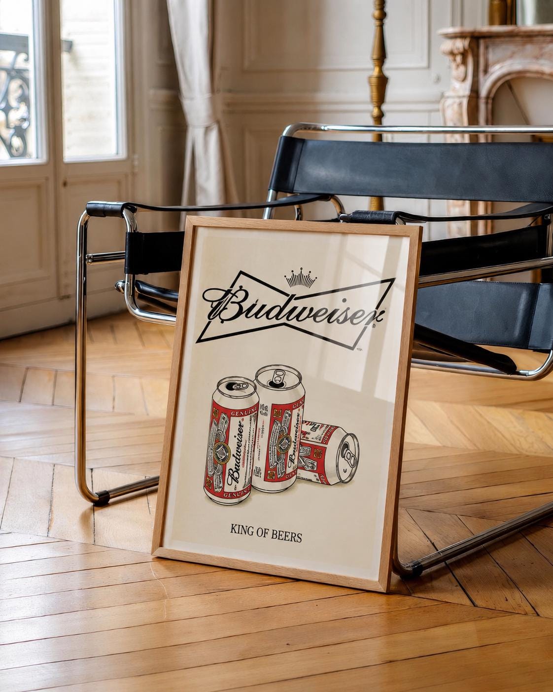 Budweiser Poster - Etsy