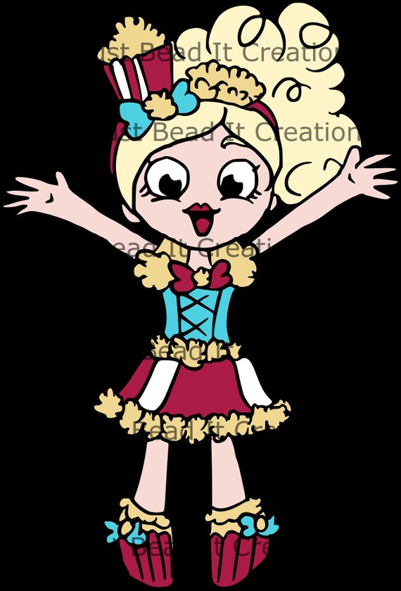 shopkins popette coloring pages