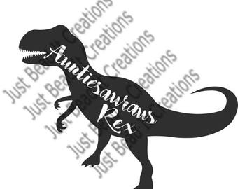 Auntisauraus Inspired SVG Cut File