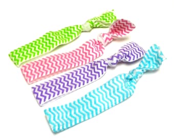 Chevron Hair Tie Set