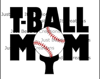 TBall Mom SVG or DXF File