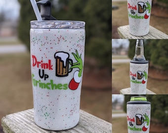 Drink Up 4 in 1 Can Cooler/Tumbler