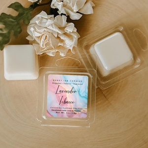 Lavender Tobacco Wax Melts: Hand-Poured Home Fragrance