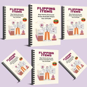 Flipping Items Master Guide: Make Money Online Reselling Thrift Finds | Digital Download for Etsy, eBay, Amazon Sellers