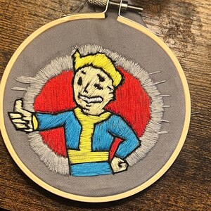 Vault Boy Embroidery
