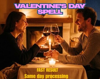 PERFECT VALENTINE'S DAY Spell-Ultimate Date Night Success, Stop Fights, Enhance Romance, Memorable 14th Feb, Love and Passion Ritual