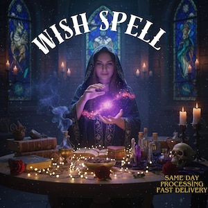 Wish Manifestation Ritual | Custom Spell (Digital)
