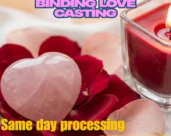 BINDING LOVE Casting - Transform Avoidance into Devotion, Stop Running, Strong Love Spell, Make Him Chase, Fix Hot & Cold, Obsession Ritual
