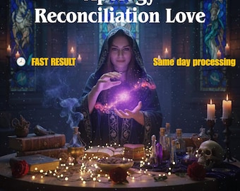 Powerful Apology  Reconciliation Love Spell My Ex, Healing, Restore Harmony, Forgiveness Ritual, Healing LoveRenew Emotional Bond