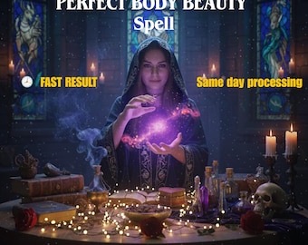 Powerful PERFECT BODY BEAUTY Spell-Dream Body Ritual, Body Transformation Manifestation, Slimming Energy, Attraction Charm, Same Day Casting