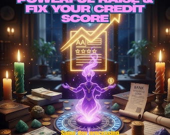 Credit Score Fix Ritual, Djinn Spell, Loan Approval (Digital)