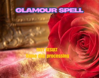 GLAMOUR SPELL - Eternal Beauty Ritual, Irresistible Attraction, Glow Up Magic, Aphrodite Blessing, Youthful Energy, Magnetic Aura