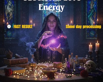 Obsession Love Energy  - Intensify Attraction, Return to me, Strengthen Emotional Pull & Deep Love Connection, Same Day Casting