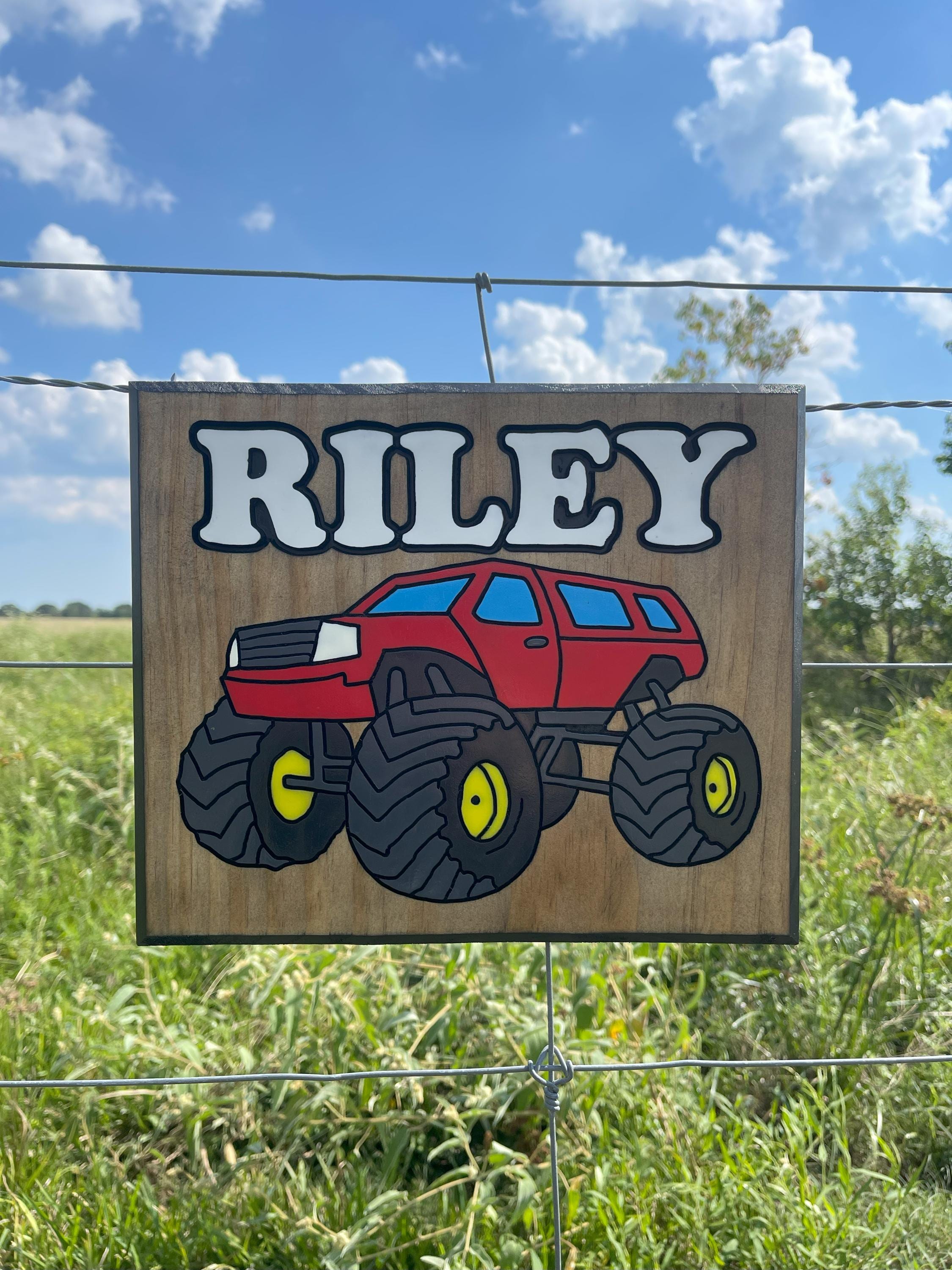 35 Crazy Fun Monster Crafts for Kids That Are Super Adorable 21 Personalized Kids Wooden Monster Truck Painting Kit - Kids Craft…