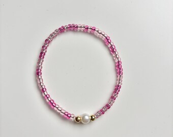 ピンクパールブレスレット