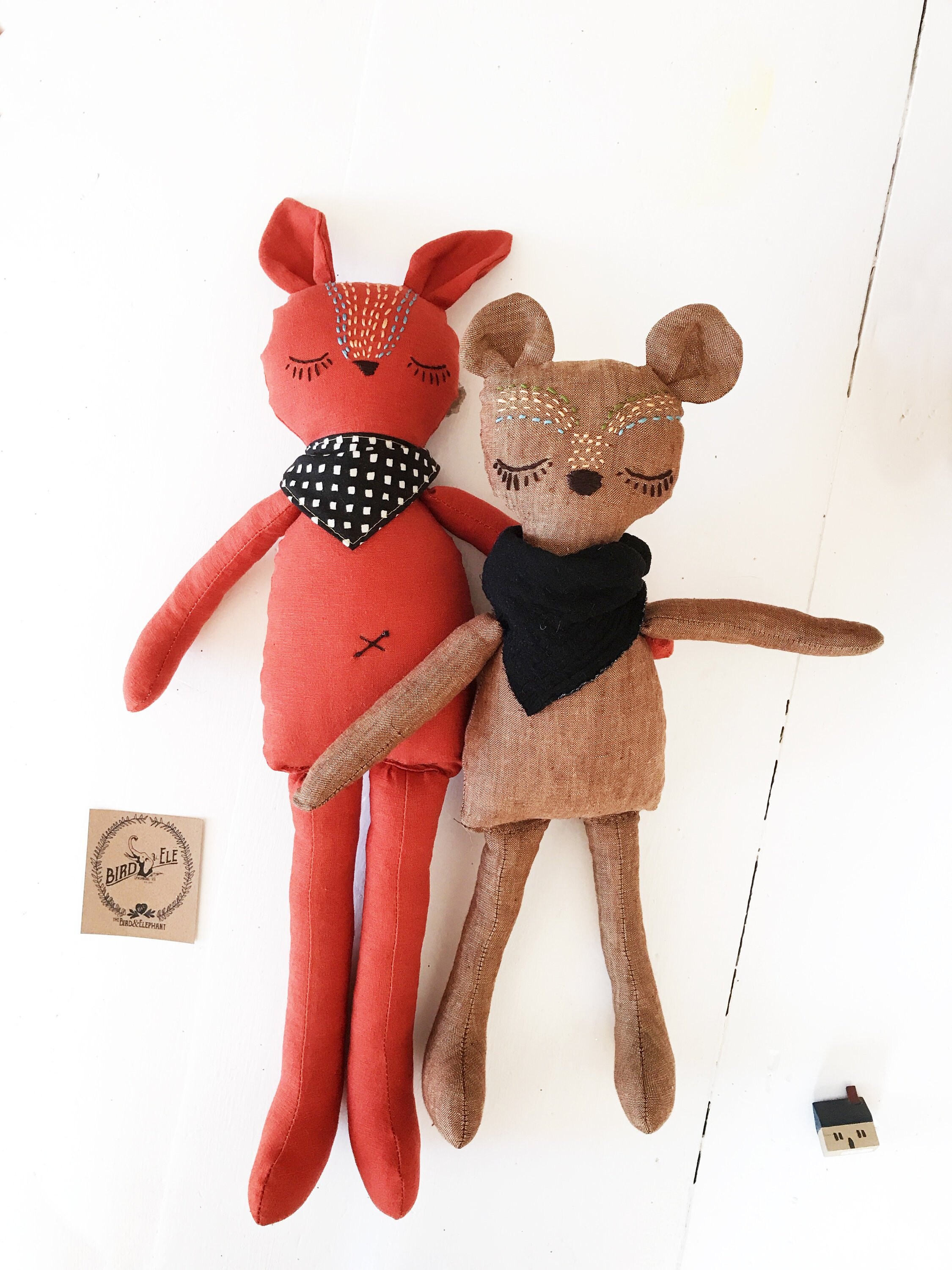 woodland stuffed animals