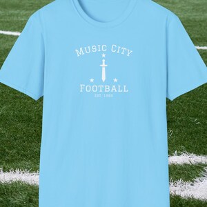 Music City Football T-Shirt: Tennessee Titans Game Day Apparel